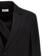 Off-White Black Wool Blazer