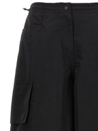 Palm Angels Black Polyamide Casual Pants