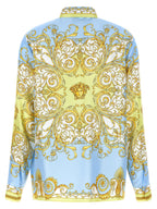 Versace Multicolor Silk Blouse