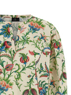 Etro Multicolor Cotton Blouse