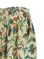 Etro Multicolor Cotton Mini Skirt