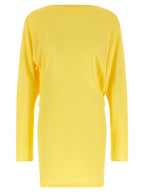 Jacquemus Bicolor Viscose Short Dress
