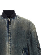 Balenciaga Gray Polyester Bomber
