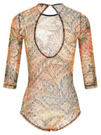 Etro Multicolor Polyamide Bodysuit