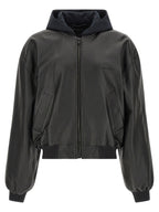 Balenciaga Black Lamb Leather Leather Jacket