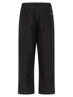 Balenciaga Black Cotton Chino Pants