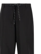 Balenciaga Black Cotton Chino Pants
