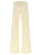 Balenciaga White Cotton Flared Pants
