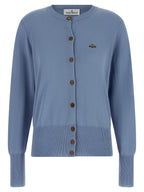Vivienne Westwood Blue Cotton Cardigan