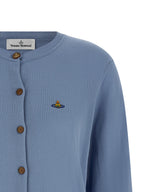 Vivienne Westwood Blue Cotton Cardigan