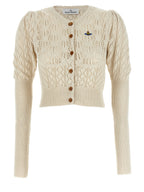 Vivienne Westwood Beige Cotton Cardigan