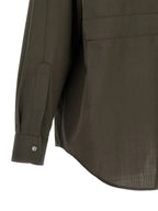 Fendi Bicolor Wool Blouse