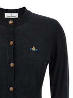 Vivienne Westwood Black Wool Cardigan