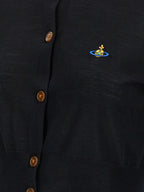Vivienne Westwood Black Wool Cardigan