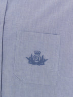 Fendi Blue Cotton Blouse