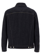 Fendi Blue Cotton Denim Jacket