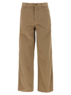 Burberry Beige Cotton Casual Pants