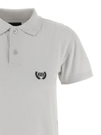 Balenciaga Gray Cotton Polo Shirt