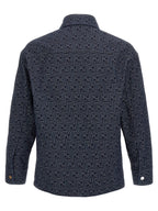 Fendi Blue Cotton Denim Jacket