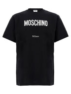 Moschino Bicolor Cotton T-Shirt