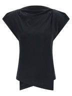 Isabel Marant Black Cotton T-Shirt