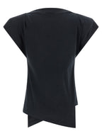 Isabel Marant Black Cotton T-Shirt