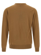 Fendi Beige Virgin Wool Cardigan
