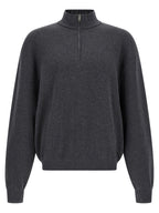 Balenciaga Gray Cotton Cardigan