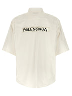 Balenciaga White Cotton Blouse