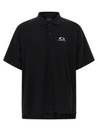 Balenciaga Black Cotton Polo Shirt