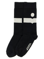 Isabel Marant Black Cotton Socks