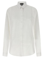 Tom Ford White Cotton Blouse