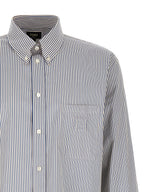 Fendi Blue Cotton Blouse