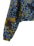 Fendi Blue Polyester Shell Jacket