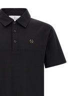 Philipp Plein Black Cotton Polo Shirt