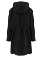 Moncler Black Polyester Parka