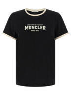 Moncler Black Cotton T-Shirt