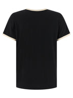 Moncler Black Cotton T-Shirt
