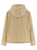 Moncler Beige Polyester Shell Jacket
