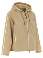 Moncler Beige Polyester Shell Jacket