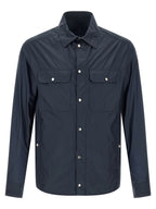 Moncler Blue Polyamide Blouse