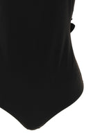 Jacquemus Black Polyamide One-Piece Swimsuit