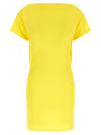 Jacquemus Bicolor Viscose Short Dress
