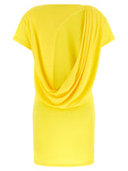 Jacquemus Bicolor Viscose Short Dress
