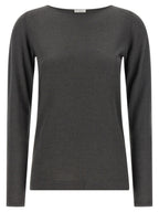 Brunello Cucinelli Gray Cashmere Cardigan