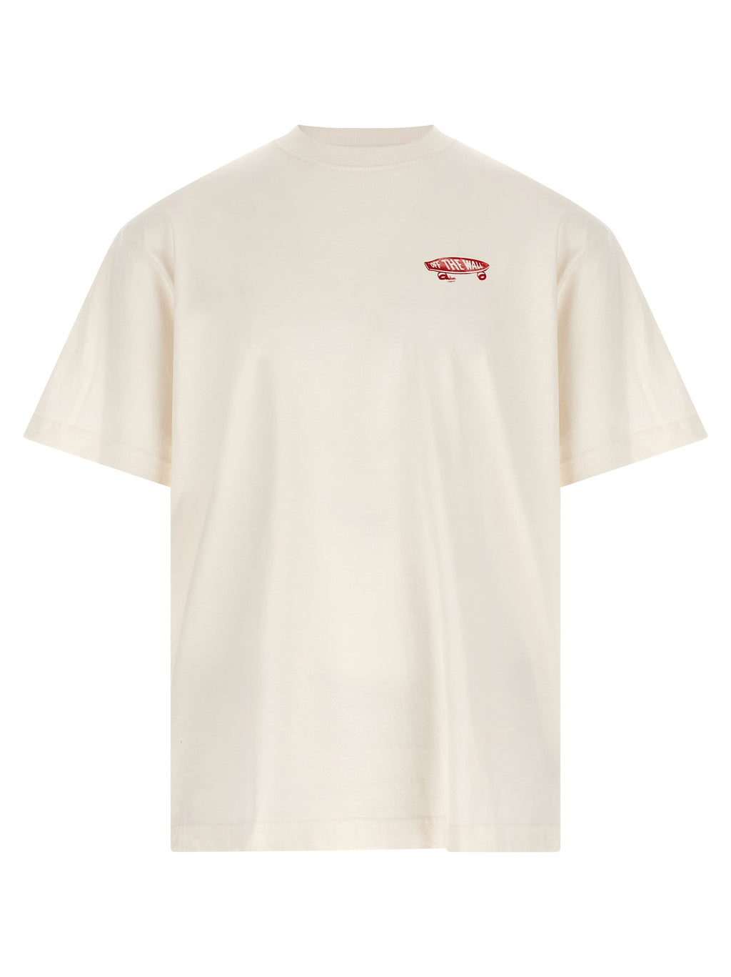 Vans White Cotton T-Shirt