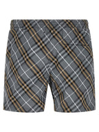 Burberry Blue Polyamide Bermuda Shorts