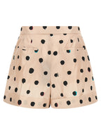 Fendi Multicolor Silk Bermuda Shorts