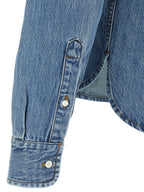 Jacquemus Blue Cotton Blouse