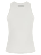 Vivienne Westwood White Cotton Sleeveles T-Shirt